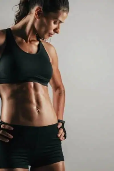 Toning Up at Home: The Ultimate Guide to Bodyweight Exercises 2 Image of woman's toned stomach after bodyweight exercises Guildford and non-surgical treatment from Lipo 360